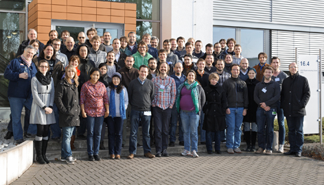 Group photo from the BrainScaleS CodeJam Workshop #6
